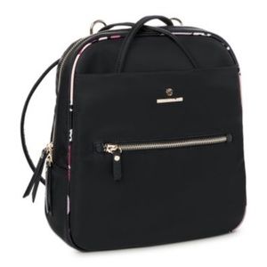 NWT - Spartina 449 Black Evie Armada Convertible Backpack